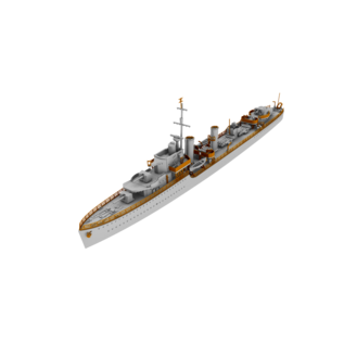 IBG Models HMS Ithuriel 1942 British I-class Destroyer - 1:700