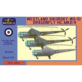 LF Models LF Model - Westland Sikorsky WS-51 Dragonfly HC.Mk.2/4 - 1:72