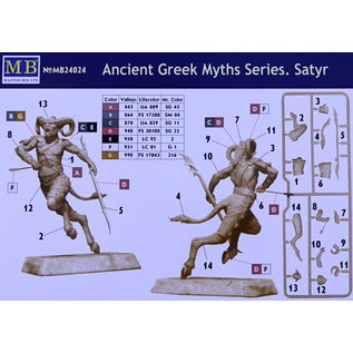 Master Box Ancient Greek Myths Series - "Satyr" - 1:24