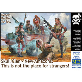 Master Box Master Box - Skull Clan - New Amazons. This is not the place for strangers! - 1:35