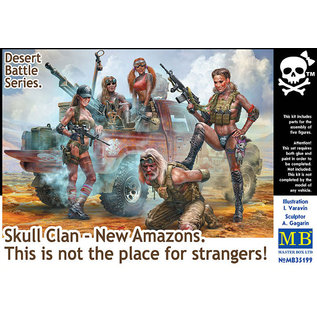 Master Box Skull Clan - New Amazons. This is not the place for strangers! - 1:35