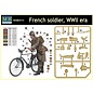 Master Box French Soldier WWII (Figure + Bicycle) - 1:35
