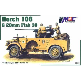 MAC Distribution Horch 108 & 20mm Flak 30 - 1:72