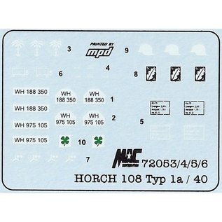 MAC Distribution Horch 108 Kfz. 70 & 20mm Flak 30 - 1:72