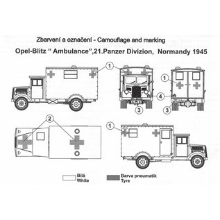 MAC Distribution dt. Kfz. 305 3t Ambulance - 1:72