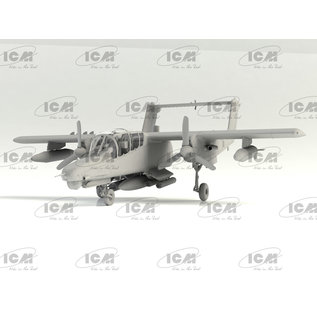 ICM Rockwell OV-10D+ Bronco Light attack and observation aircraft - 1:48