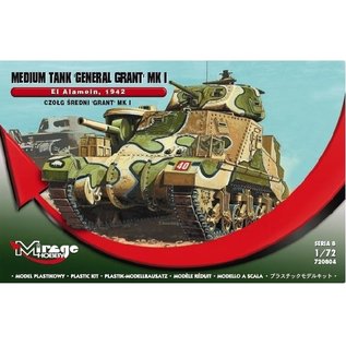 Mirage Hobby U. S. Medium Tank Grant Mk I - El Alamein 1942 - 1:72