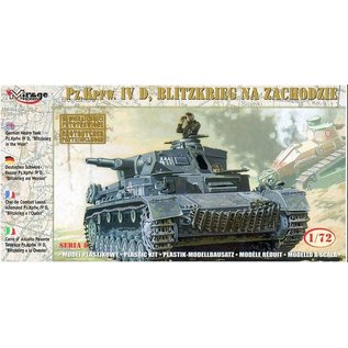 Mirage Hobby Pz.Kpfw. IV Ausf. D "Blitzkrieg in the West" - 1:72