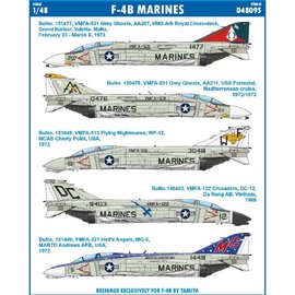 Eduard Eduard - Decal Satz F-4B "Marines" (f. Tamiya F-4B) - 1:48