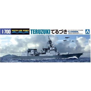 Aoshima JMSDF Destroyer Akizuki-Class "Teruzuki" - Waterline No. 024 - 1:700