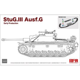 Ryefield Model RFM - StuG. III Ausf. G Early Production with workable track links - 1:35