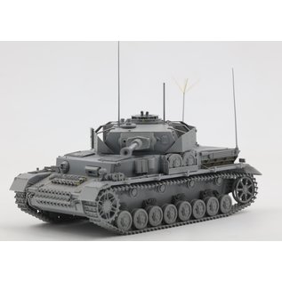 Border Model Pz.Beob.Wg. IV Ausf. J w/Commander & Infantry - 1:35