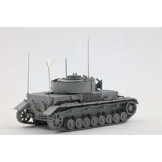 Border Model Pz.Beob.Wg. IV Ausf. J w/Commander & Infantry - 1:35