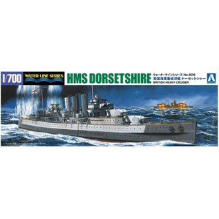 Aoshima brit. schwerer Kreuzer HMS Dorsetshire - Waterline No. 808 - 1:700