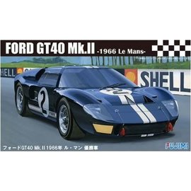 Fujimi Fujimi - Ford GT40 Mk.II - 1966 Le Mans Winner - 1:24