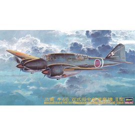 Hasegawa Hasegawa - Mitsubishi Ki46-II Type 100 Commandant Reconnaissance-Plane (Dinah) - 1:72