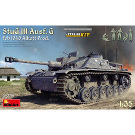 MiniArt MiniArt - StuG III Ausf. G Februar 1943 Alkett Production w/Interior - 1:35