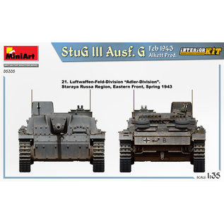 MiniArt StuG III Ausf. G Februar 1943 Alkett Production w/Interior - 1:35