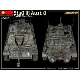 MiniArt StuG III Ausf. G Februar 1943 Alkett Production w/Interior - 1:35
