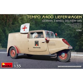 MiniArt MiniArt - Tempo A400 Lieferwagen - German 3-Wheel Delivery Van - 1:35