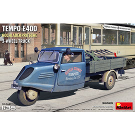 MiniArt MiniArt - Tempo E400 Hochlader Pritsche - German 3-Wheel Truck - 1:35