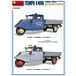 MiniArt Tempo E400 Hochlader Pritsche - German 3-Wheel Truck - 1:35
