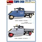 MiniArt Tempo E400 Hochlader Pritsche - German 3-Wheel Truck - 1:35