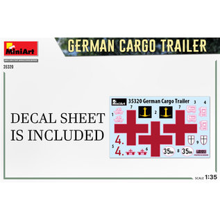 MiniArt German Cargo Trailer - 1:35