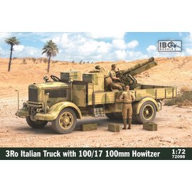 IBG Models IBG - 3Ro Italian Truck with 100/17 100mm Howitzer - 1:72