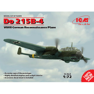 ICM Dornier Do 215B-4 WWII Reconnaissance Plane - 1:72