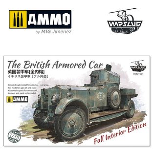 WARSLUG The British Armored Car - Full Interior Edition - 1:35