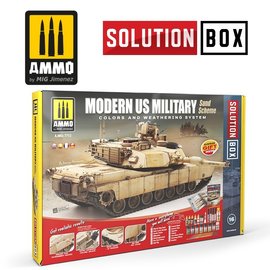 AMMO by MIG AMMO - Modern US Military Sand Scheme - Solution Box