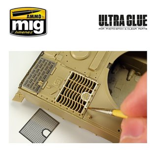 AMMO by MIG Ultra Glue - for Etch, Clear Parts & more - Klebstoff f. PE-, Resin- und Klarsichtteile