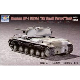 Trumpeter Trumpeter - Russian KV-1 M1941 KV Small Turret Tank - 1:72