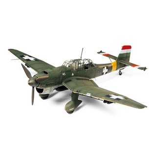 TAMIYA Junkers Ju 87B-2 m. Belademannschaft und Bodengerät - 1:48