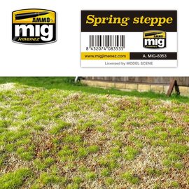 AMMO by MIG AMMO - Spring Steppe Vegetation Mat - Realistic ground with vegetation