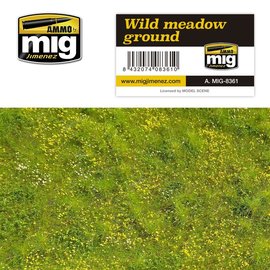 AMMO by MIG AMMO - Wild Meadow Ground Vegetation Mat - Realistic ground with vegetation