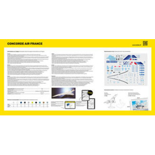 Heller Aérospatiale-BAC Concorde - Air France - 1:72
