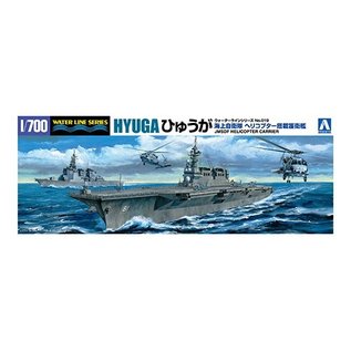 Aoshima JMSDF Helicopter Carrier Hyuga - Waterline No. 019 - 1:700