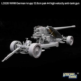 Great Wall Hobby  Krupp 12.8cm PaK 44 Anti-Tank Gun - 1:35