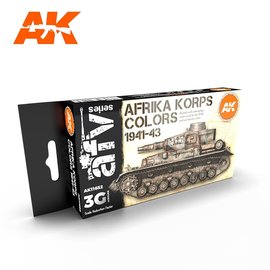 AK Interactive AK Interactive - 3rd Gen. Acryl. Set "Afrika Korps Colors 1941 - 43"