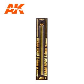 AK Interactive AK Interactive - Brass Pipes 3,0mm - Messing-Röhrchen 3,0mm