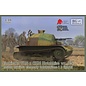 IBG Models TKS Polish Tankette CKM Hotchkiss wz.25 & 2 fig. - 1:35