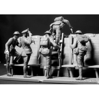 Master Box British Infantry before the Attack, WWI era - 1:35
