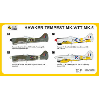 Mark I. Hawker Tempest Mk.V/TT Mk.5 "in final roles" - 1:144