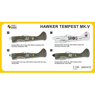 Mark I. Hawker Tempest Mk.V Srs.2 "Fierce Fighter" - 1:144