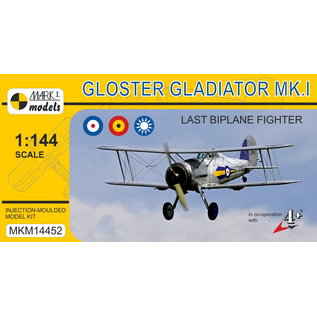Mark I. Gloster Gladiator Mk.I "Last Biplane Fighter" - 1:144