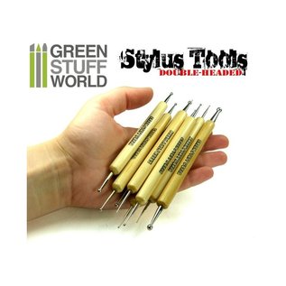 Green Stuff World Ball STYLUS Modellierwerkzeug Satz (8-teilig)