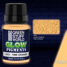 Green Stuff World Green Stuff World - Lumineszierendes Pigmentpulver "Time Orange" - Glow in the Dark Pigment