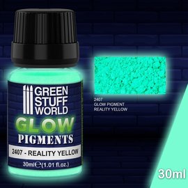 Green Stuff World Green Stuff World - Lumineszierendes Pigmentpulver "Reality Yellow-Green" - Glow in the Dark Pigment